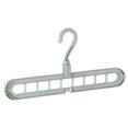 thumbnail image 4 of Space Saver Hangers for Clothes Multifunctional Magic Clothes Hangers Closet Organizer Hook Rack - 10 PCS (Khaki), 4 of 7