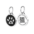 thumbnail image 7 of Pet Dwelling Smart NFC-QR Code Pet ID Tag - Online Pet Profile - Instant Email Alert - Scanned QR Tag GPS Location (Black Paw), 7 of 7