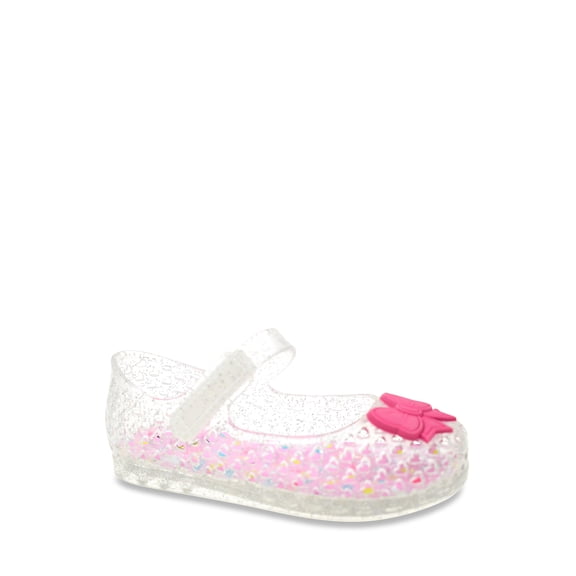 Wonder Nation Toddler Girl Jelly Flat Sandal