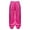 Hot Pink, variant on iEFiEL Kids Girls Shiny Dots Dance Pants for Hip-hop Jazz Stage Performance Competition Colorful 4-5