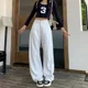 thumbnail image 1 of ZOENOVA Harajuku Cargo Jean Street Fashion Women's Pantalones Baggy Straight Jeans Loose Retro Y2K Versatile Denim Trousers, 1 of 5