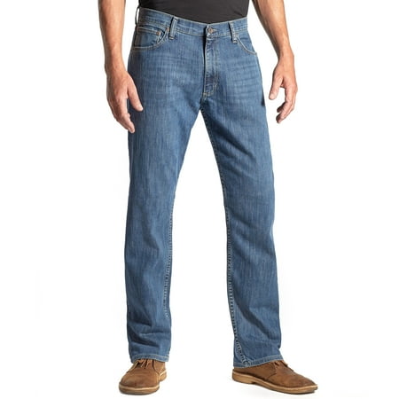 Wrangler - Wrangler Mens Advanced Comfort Regular Fit Jeans (Light ...