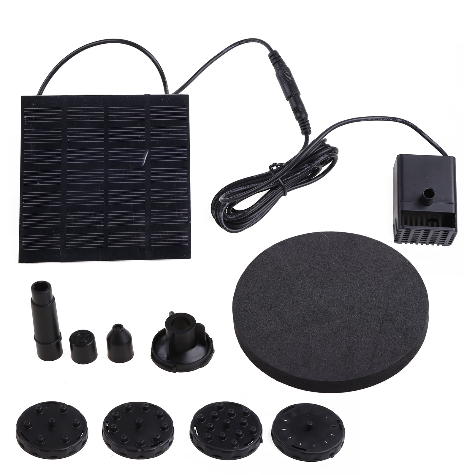 Solar Powered Air Pump Oxygenator Aerator Air Pump Oxygen Equipment for Outdoor Pool Pond Fish