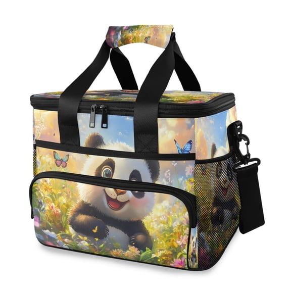 Cooler bag Panda 15L Insulated Lunch Bag Large Cooler Suitable for camping and picnics