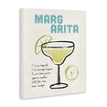 thumbnail image 3 of Stupell Industries Modern Margarita Drink Recipe Canvas Art, 16 x 20, by Victoria Barnes, 3 of 8