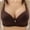 B156 Coffee minimizer bras for women clearance under $5, variant on Bras under $5! Cagogo Womens Summer Wirefree Lace Bra Supportive Lifting Wireless Adjustable Straps Bralettes No Underwire Push Up Full Coverage Minimizer Everyday Bras Tshirt Bra