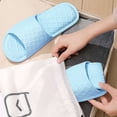 thumbnail image 4 of BadPiggies Shower Shoes for Women Men, Non Slip Quick Dry Bath Slippers Sandals Foldable Comfort House Slides, 4 of 8
