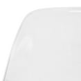 thumbnail image 3 of LeisureMod Cresco Molded Dining Side Chair - Acrylic Base Modern Accent Chair, Kitchen and Dining Stool, Set of 2, 3 of 8