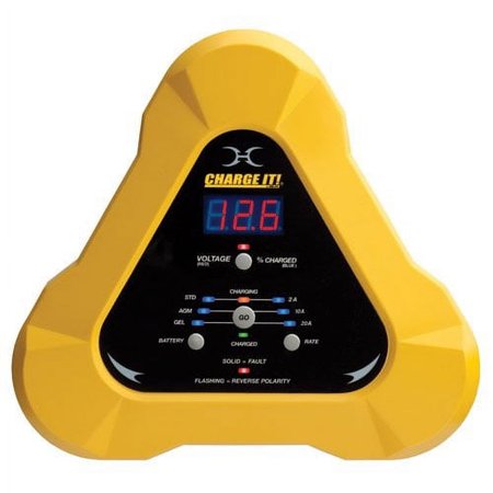 UPC: 0010271023547 | Solar CHARGE IT! 12V (20/10/2) Amp Smart Charger 4520