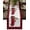Red, variant on Christmas Cotton Linen Table Runner for Dining Kitchen, Black Plaid Xmas Truck Gnomes Snowflake Wedding Outdoor Party Tablerunners Decoration, Dresser Scarf Coffee Tablecloth Runners 13x36 Inches
