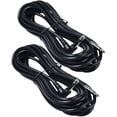 thumbnail image 2 of 2pcs Audio Cable 6.35mm Stereo Audio Cable Professional Cable for Electric Guitar, 2 of 9