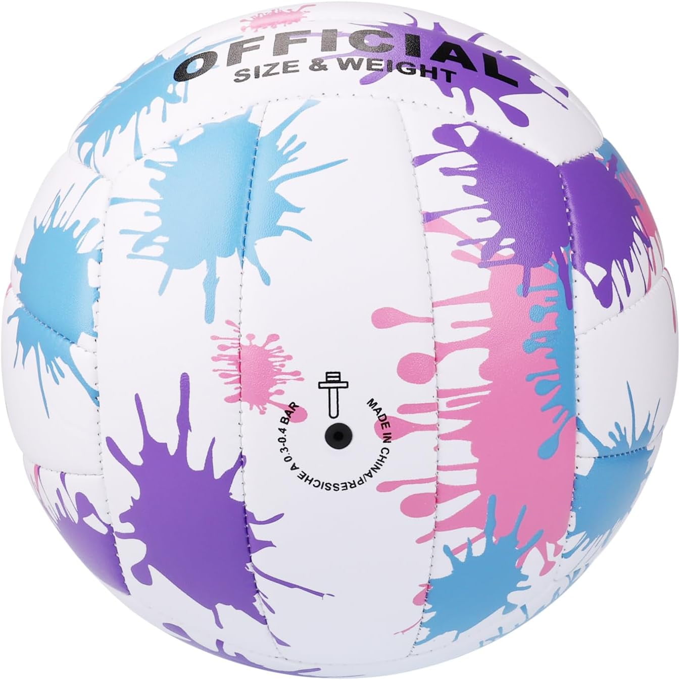 Soft Touch Volleyball – Premium PVC Outdoor & Indoor Ball with Air Pump, Durable, Non-Slip, Lightweight