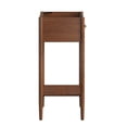 thumbnail image 3 of Vanity Cabinet (Sink not included), Walnut, Wood, Mid Century Hotel Bedroom Bathroom, Modern Contemporary HB36348, 3 of 9