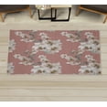 thumbnail image 1 of Floral Decorative Rug, Watercolor Shabby Form Nature Petals in Soft Tones Picture, Quality Carpet for Bedroom Dorm and Living Room, 6 Sizes, Dried Rose, by Ambesonne, 1 of 1