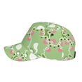 thumbnail image 5 of Balery Baseball Cap Adjustable Size for Running Workouts and Outdoor Activities All Seasons Dad Hat(Cute Frog2), 5 of 8