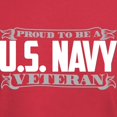 thumbnail image 3 of CafePress - Proud To Be A U.S. Navy Veteran Dark T Shirt - Men's Classic Graphic Cotton T-Shirt, 3 of 4