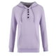 thumbnail image 5 of Tops de otoño para mujer,Sudadera con capucha y cremallera de un cuarto para mujer, forro polar, manga larga con bolsillos, ropa informal para exteriores, mezcla de poliéster y elastano, sopatenor, 5 of 6