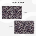 thumbnail image 3 of Placemats Set Of 4 / 6, Paisley Pattern No.9069 Placemats For Dining Table Indoor/Outdoors Heat Resistant Washable Placemats 18" X 12", 3 of 8