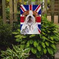 thumbnail image 2 of English Bulldog with English Union Jack British Flag Garden Flag, 2 of 5