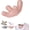 Pink-A, variant on Poalid Anti-Wrinkle Pillow for Side Sleepers, Face-Friendly Beauty Pillow with Skincare Enhancement, Hypoallergenic Bed Pillow for Women, White
