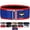 Blue Flag, variant on IBRO Quick Locking Premium Weight Lifting Belt - Powerlifting, Cross Training for Men and Women - 4 Inch Back Support, Metal Buckle - Professional Fitness, Olympic Lifting, Deadlift Khaki M