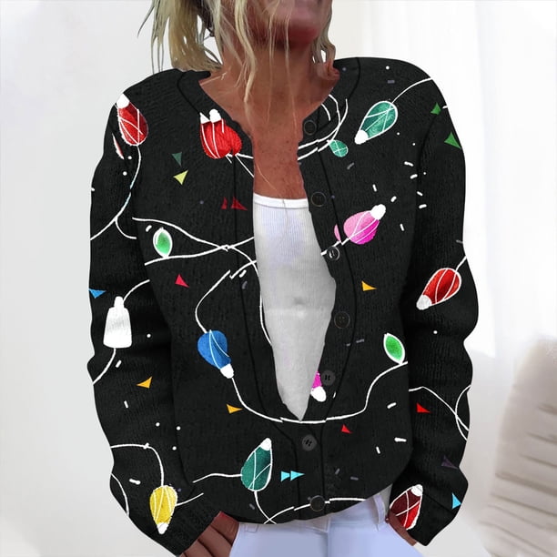 Sudadera con capucha de manga larga para mujer, informal, sin mangas, con estampado, de poliéster