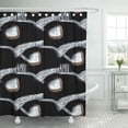 thumbnail image 1 of SUTTOM Artwright Abstract Folk Ethnic World Shower Curtain 66x72 inch, 1 of 1