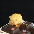 thumbnail image 4 of Decorative Resins Keycap Piggy Pineapple Buns Keyboards Keycap for Crosses Axises Personalizing Mechanical Keyboards, 4 of 8
