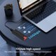 thumbnail image 3 of SSD Case Recinto Caso Externo M.2 NGFF NVME 6/10GBPS USB3.2 Gen2 Tipo C para La Tecla M Clave SATA B Tecla/B+M, 3 of 9