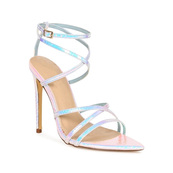 Liliana Pointed Toe Strappy Stiletto Heel 19911