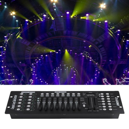 Balck 192 Channels Dj Equipment Console Dmx512 Stage Light Controller Console
