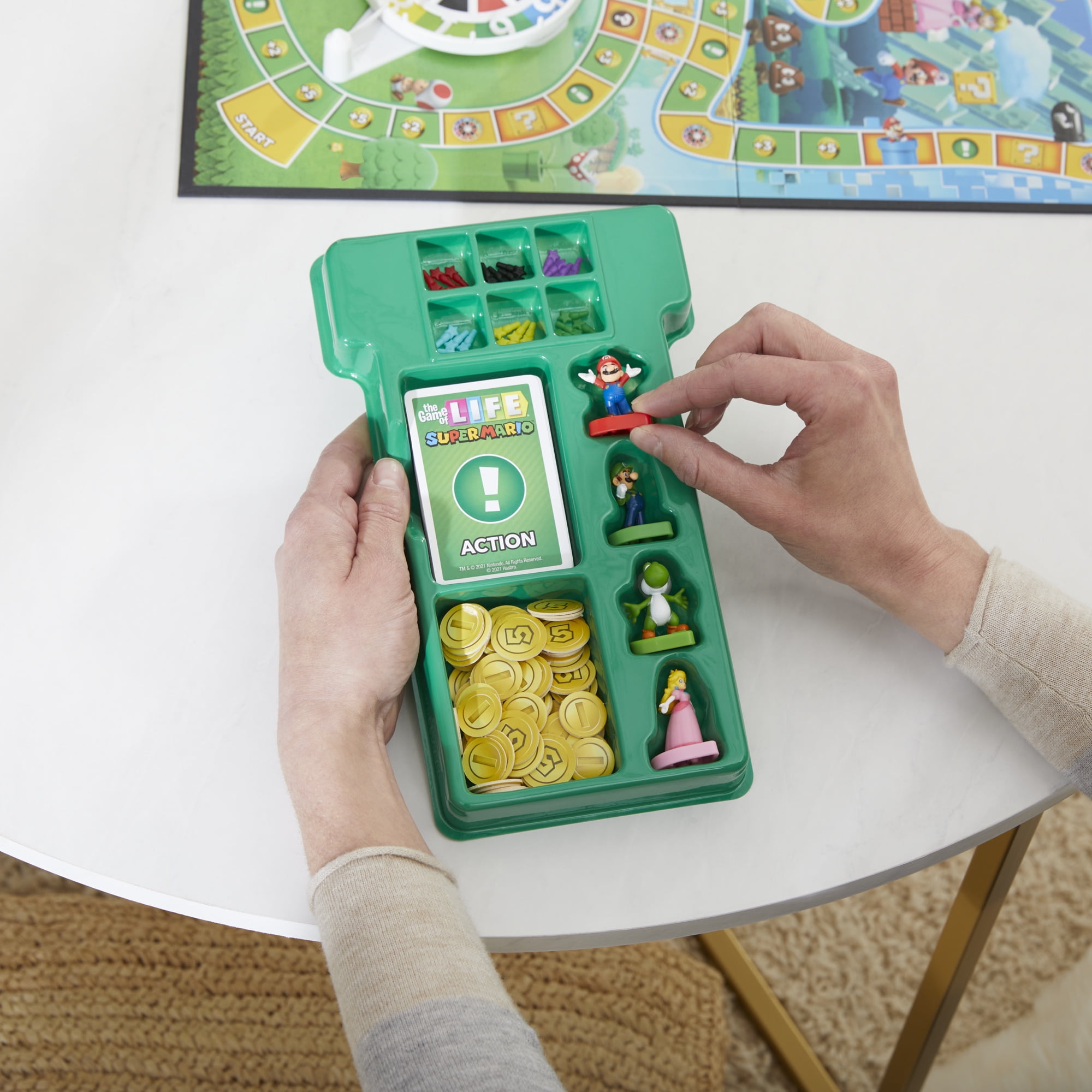  Hasbro Gaming The Game of Life: Super Mario Edition