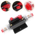 thumbnail image 1 of Minkissy Disjoncteur Noir Plastique 1Pcs pour Systèmes Électriques RV et Camion, 1 of 6