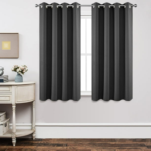 Juego de cortinas opacas Joydeco, 160 x 160 cm, 2 paneles, Therm