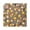 Gold, variant on Square Wall Clock Silent Non-Ticking Battery Operated Retro 7.78" Clock for Bedroom Living Room Decor Cartoon Candy Corn