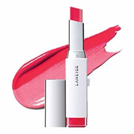 Laneige Two Tone Lip Bar - # 6 Pink Step 0.07 oz (Best Red Lipstick For Cool Skin Tones)