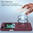 thumbnail image 7 of JiaheCover for Samsung Galaxy Z Flip5,6.7 inch Compatible with MagSafe Case,Slim Shockproof MagSafe Anti-Fingerprint Lightweight Case for Galaxy Z Flip 5,Winered, 7 of 7
