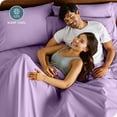 thumbnail image 4 of Bare Home Pillowcase Set - Premium 1800 Collection - Double Brushed - Ultra Soft - Standard Size, Lavender, 4 Count, 4 of 8