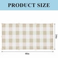 thumbnail image 2 of Fluorescent Light Covers for Ceiling Lights Classroom, Beige Plaid Magnetic Ceiling Light Cover Filter for School,Office, 2X4 FT, Pack of 1, Checkerd Pattern, 2 of 9