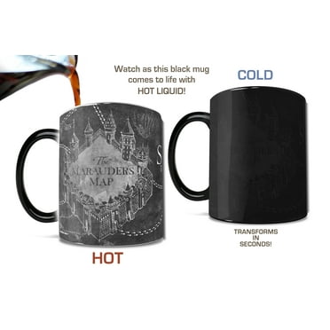 Harry Potter (Marauders Map - Black and White) Morphing Mugs® Heat-Sensitive Mug
