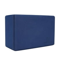 Everyday Yoga High-Density Foam Block, Lightweight & Durable with Smooth Beveled Edges