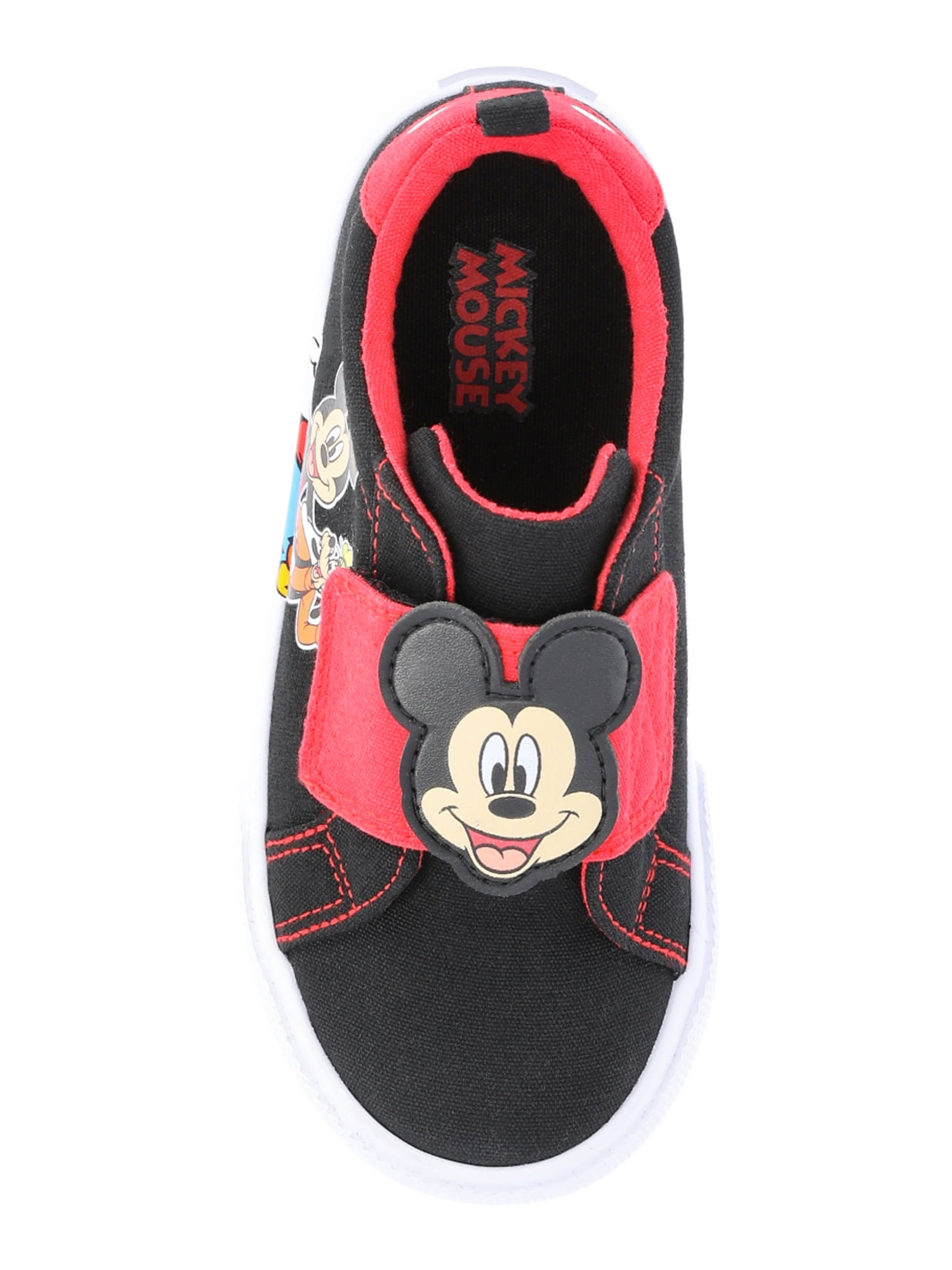 Mickey Mouse Toddler Kids Power-Strap Sneaker