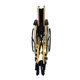thumbnail image 2 of Silla de Ruedas Infantil Magnimed MOD.OA490335 14 Pulgadas Acero Amarillo, 2 of 8