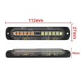 thumbnail image 2 of 4 luces estroboscópicas de advertencia para policía, 12 luces LED en miniatura, compatibles con vehículos de 12 V a 24 V, color amarillo, 2 of 5