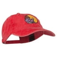 thumbnail image 5 of Jesus Praying Embroidered Washed Cap - Red OSFM, 5 of 5