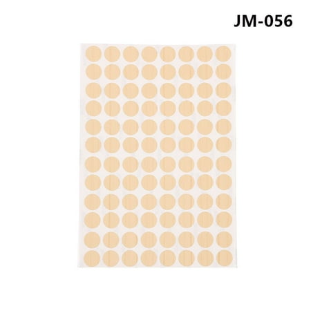 

96Pcs/sheet Self Adhesive Exterior Furniture Hardware Nuts Covers Decorative Films Screws Decor Protective Cap JM-056