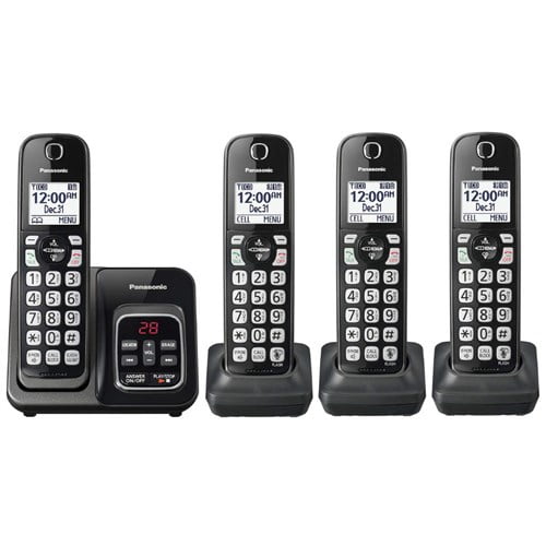 Panasonic KX-TGD530M Expandable Cordless Phone with Call Block and Answering... 