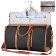 thumbnail image 4 of Naierhg Travel Bag with Internal Straps Large Capacity Waterproof Foldable Clothing Storage Bag Great Load Bearing Handles Detachable Garment Duffle Bag with Independent Shoe Pocket, 4 of 8