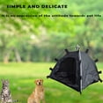 thumbnail image 3 of YOPTOP Weatherproof and Hassle-Free: Automatic Quick Opening Pet Tent for Kittens and Dogs,Black, 3 of 4