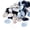Dark blue mixed syst, variant on 200Pieces Wedding Rose Petals For Romance Surprises And Special Event Decors